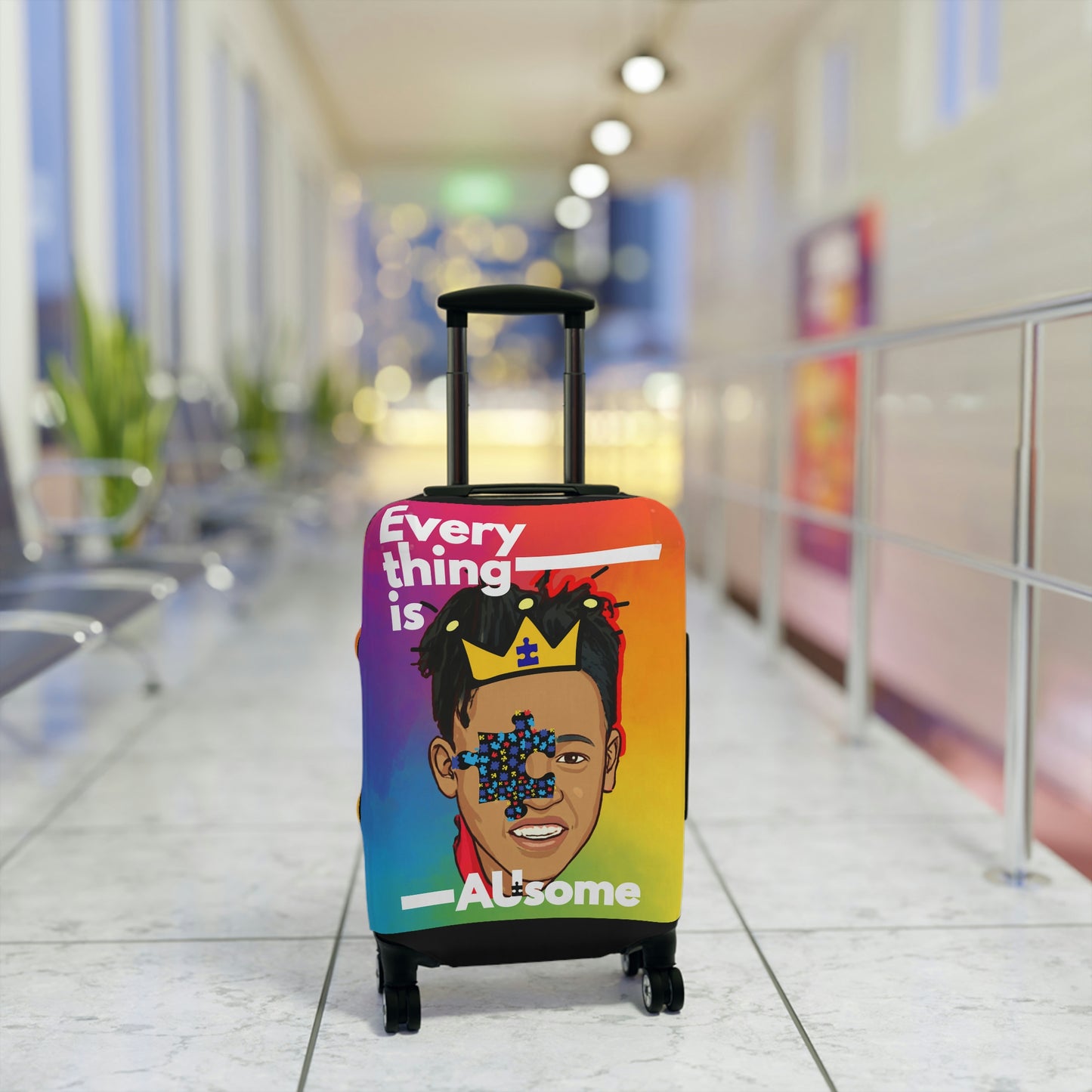 TRAVEL WITH ME Luggage Cover