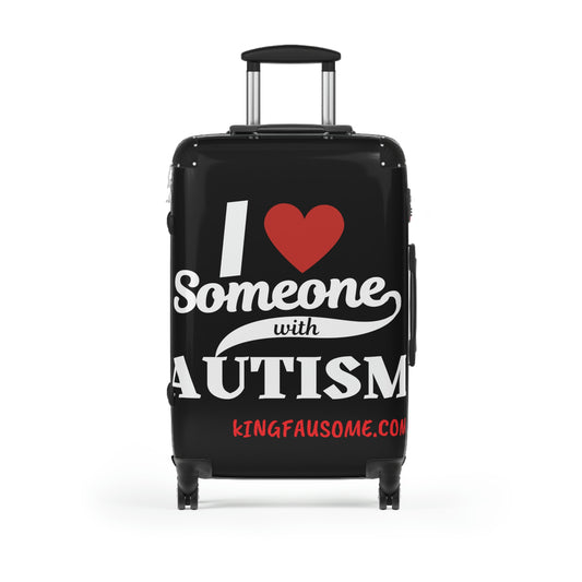 I HEART SOMEONE WITH AUTISM Suitcases