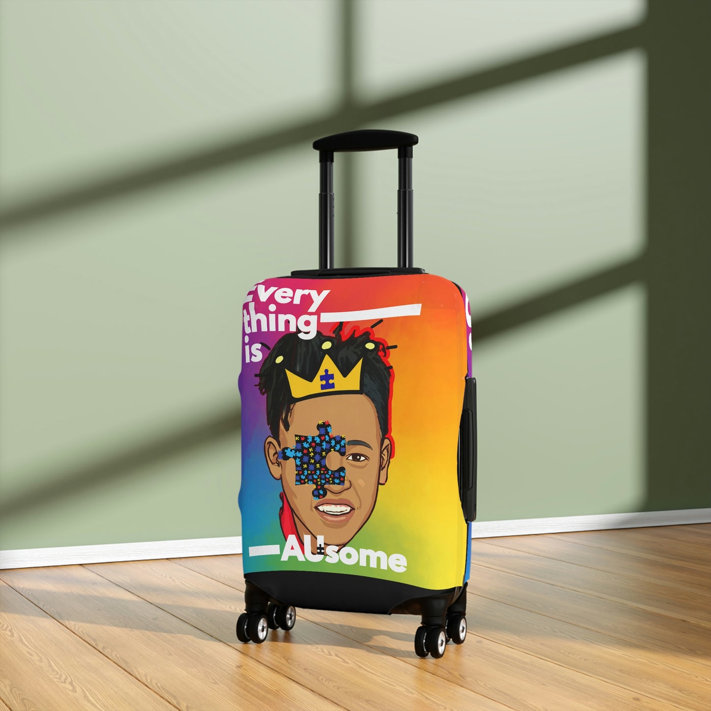 TRAVEL WITH ME Luggage Cover