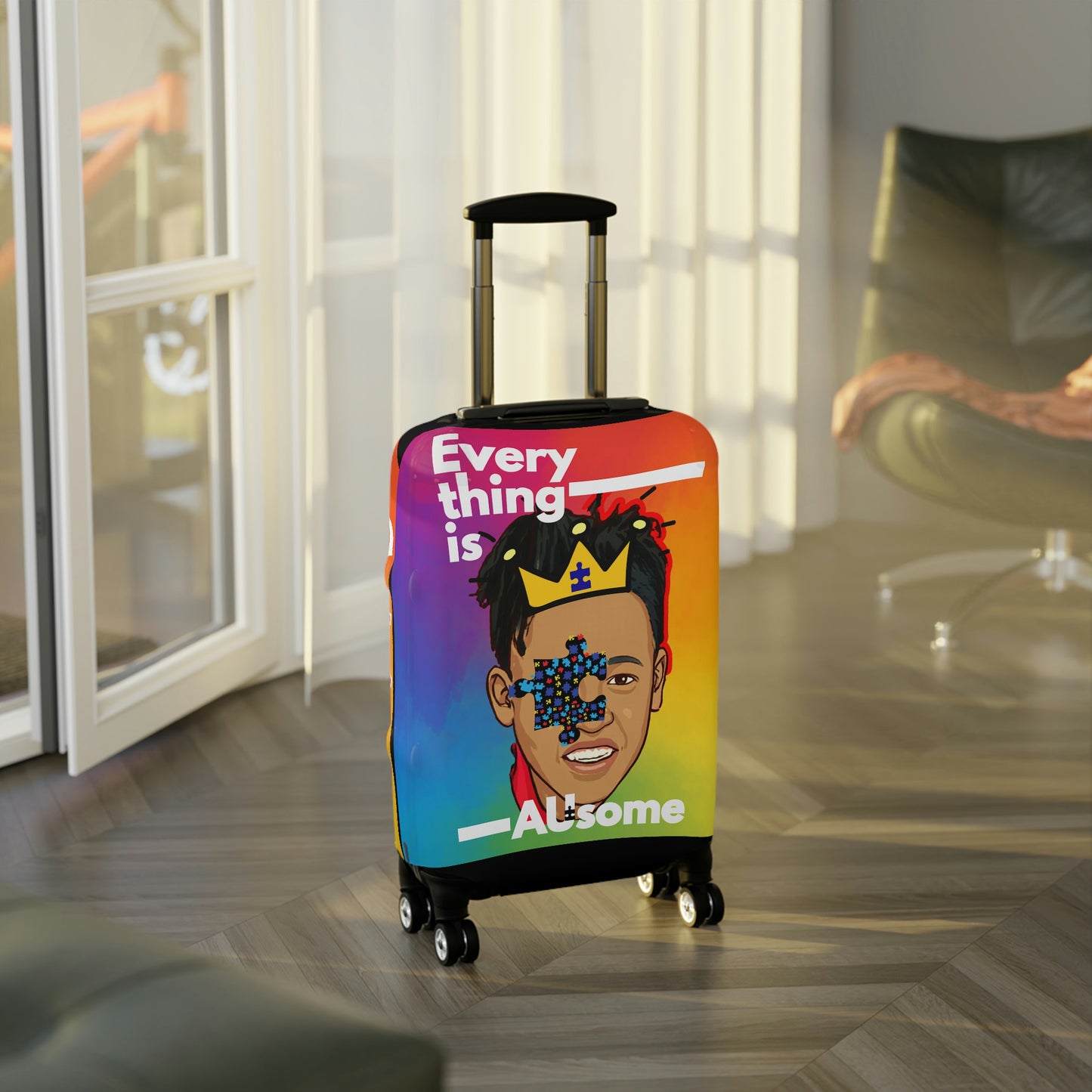 TRAVEL WITH ME Luggage Cover